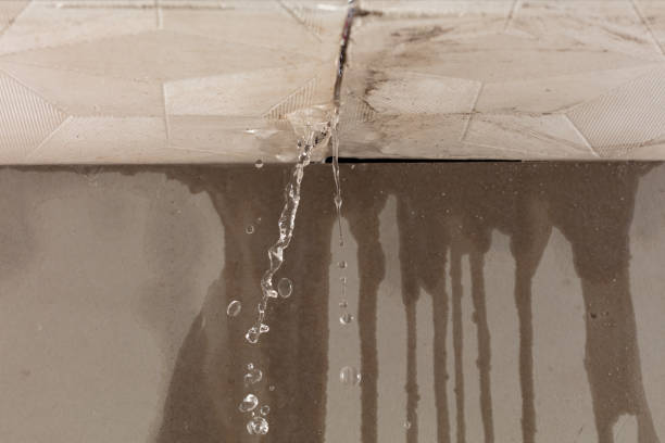 Professional Flood Damage Cleanup technician working in Prather, CA